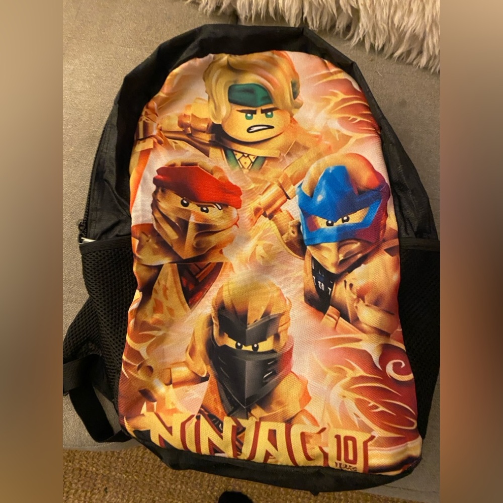 LEGO Ninjago Backpack with Bold Characters